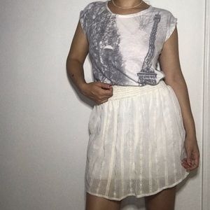 Silk and Lace Skirt